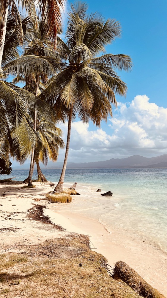 Caribbean beach in Panama